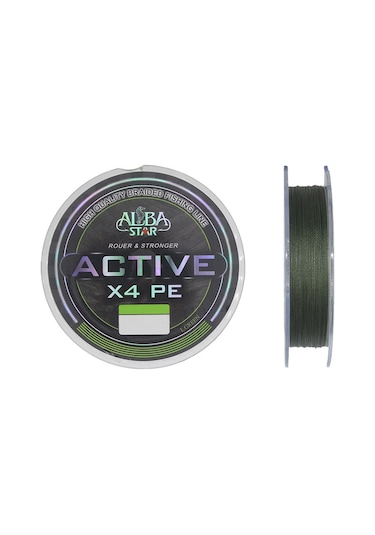 Albastar Active 4x İp Misina L.green - 0.14mm - 150m - 15.6kg
