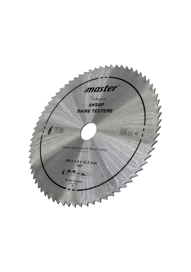 Master 530941 Ahşap Daire Testere Bıçağı 180 Mm 70 Diş Elmassız