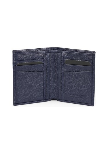 Daniel Klein Dkl1353-2 Gerçek Deriden Üretilme Lacivert Erkek Cüzdan&kartlık Lacivert