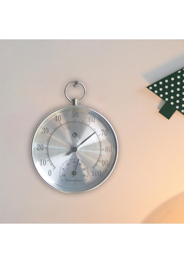 Homyl Kapalı Açık Termometre Higrometre Teraryum Sıcaklık