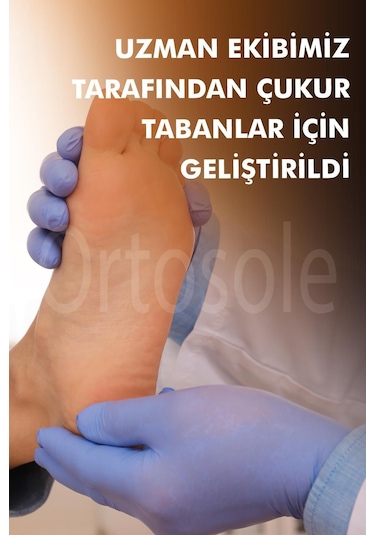 Ortosole - Darbe Emici, Memory Foam, Masaj Etkili , Tabanlık