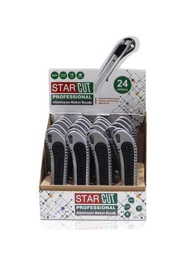 Alüminyum Maket Bıçağı / Falçata 24'Lü Kutu