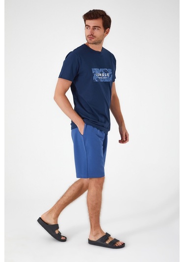 Arnetta Tropic Lacivert Erkek Bermuda Takım 001
