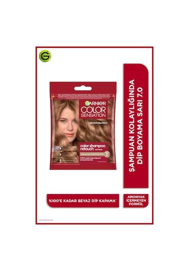 Garnier Color Shampoo Retouch Şampuan Kolaylığında Dip Boyası