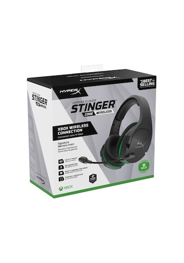 Hyperx Cloudx Stinger Core HHSS1C-DG-GY/G Kablosuz Oyuncu Kulaklığı