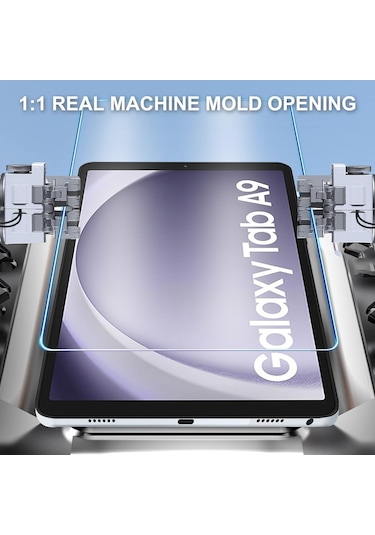 Galaxy Tab A9 Sm-x110 Uyumlu Ekran Koruyucu 8.7 İnç Darbelere Karşı Koruyucu Temperli Cam
