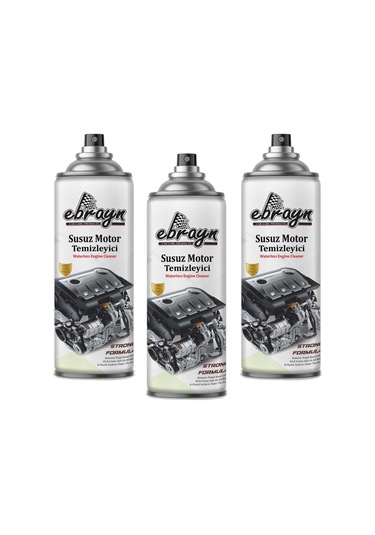 Susuz Motor Yıkama Temizleme Spreyi Ebrayn Yüksek Parlaklık 3 Ad