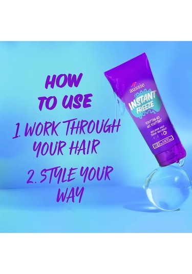Aussie Instant Freeze Güçlü Tutuş No:4 Jöle 198gr