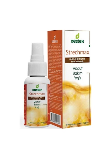 Destek Strechmax Vücut Bakım Yağı 150 ML