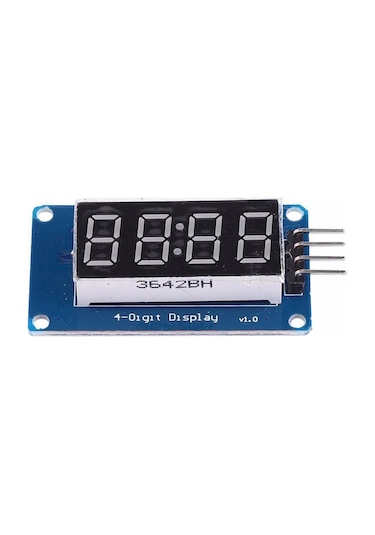 Tm1637 Lcd Ekran Modülü 4 Dijit 7 Segment