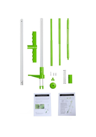 Suntek Ayakta Ot Çektirme Bahçe Çim Weeder Büküm Çekme Çim