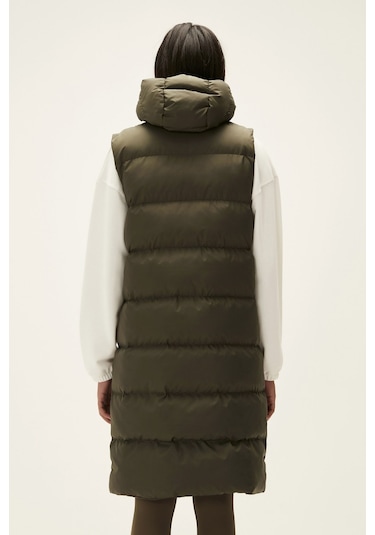 Bad Bear Wayfarer Vest Haki Yeşil Kadın Puffer Yelek-haki Haki