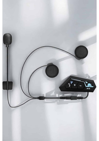 Northcity Bt22 Kask Bluetooth Kulaklık 5.0 - Su Geçirmez Motosiklet Intercom