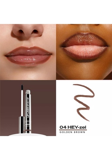 Sacheu Lip Liner Stay-n Soyulabilir Uzun Süre Kalıcı Dudak Çizgisi Belirginleştirici 3'lü Set Set