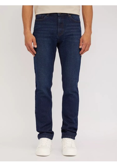 Zolla Erkek Slim Kesim Kot Pantolonı 248153446 Mavi