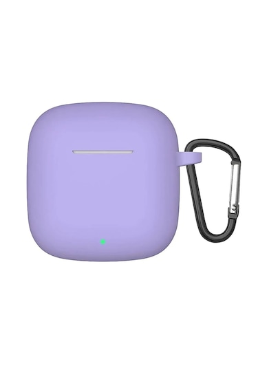 Huawei Freebuds Se 2 Uyumlu Yumuşak Silikon Kılıf+kanca Lila