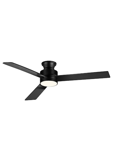 Ceiling Blade Fan 18w 3 Kanatlı Siyah Kumandalı Tavan Vantilatörü