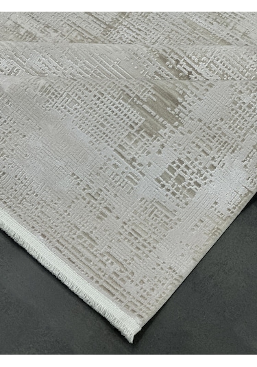 Woolen Halı Valentin Viscon Akrilik Halı 6253 Bej Renkli