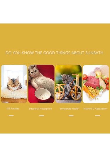 Mufunye Kedi Hamak Yatak, Soğutma Ve 10 Kg'a Kadar Taşıma Kapasitesi