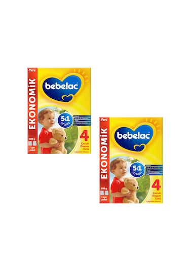 Bebelac 4 Devam Sütü 800 G 2 Adet
