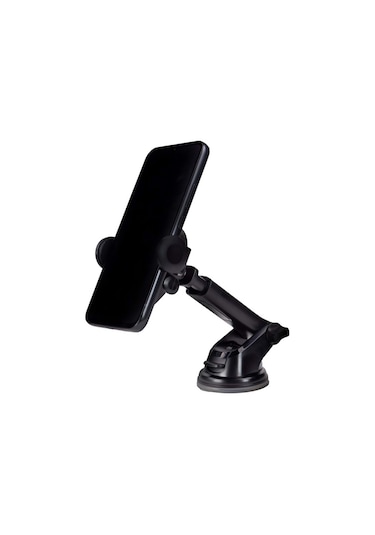 Hdcf01s Siyah Araç Telefon Tutucu 4.0 6.2 , 360 Döner, Vakumlu