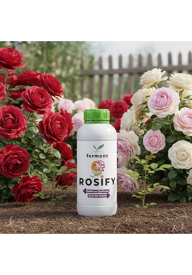 Rosify Üçlü 500 Ml 3 Adet Özel Gül Bakım Besini - Sarmaşık, Baston, Ve Saksı Gülleri İçin 500 ML