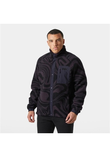 Helly Hansen Panoroma Printed Pile Snap Mont Hha.63349 Mor