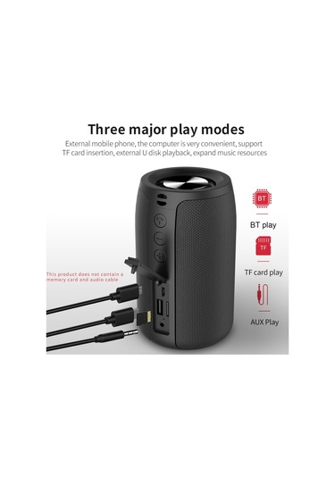 Jms Zealot S32 Taşınabilir Kablosuz 5W Subwoofer Bluetooth Hoparlör