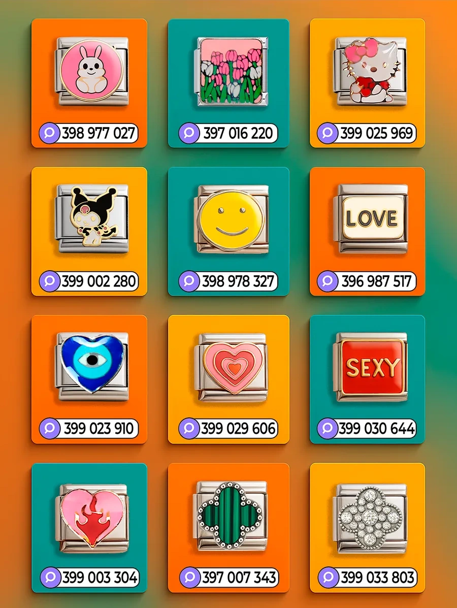 Vally Tıme Nominees Bileklik Nomination Bileklik 249559770 Siyah