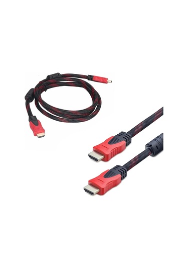 Hdmi Kablo 1.4v Örgülü 1.5 Metre