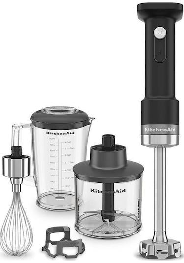 Kitchenaid 5KHBRV05BM Go Kablosuz Mikser & Blender Seti