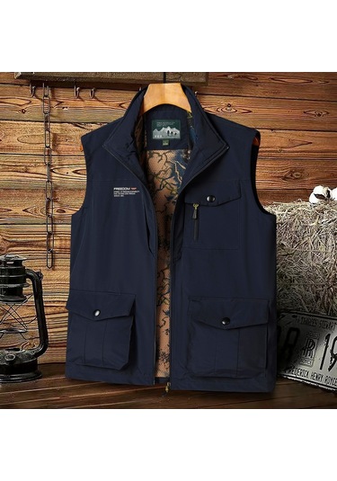 Erkek Yelek Ceket Haki