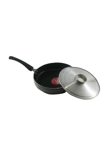 Dum Tv 26 Çift Katlı Teflon Özel Giresun Kızartma Tavası 26 Numara Siyah