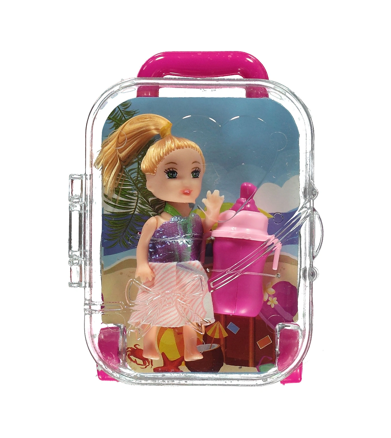 Oydaş Anlily Bavul Bebekli Fuşya 3+ Yaş