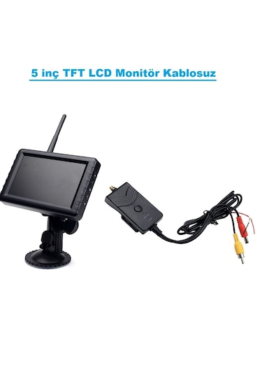 Unique Çekme Karavan Ve Römork Kablosuz Monitör