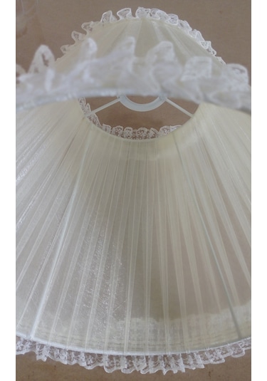 N-09 Krem Organze Yatak Odası Çocuk Ve Bebek Odası Avize Krem