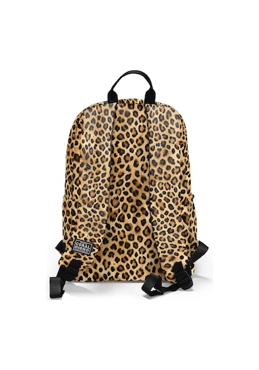 Coral High Kahverengi Leopar Desenli 3 Lü Okul Çanta Seti Set0123681 Kahverengi