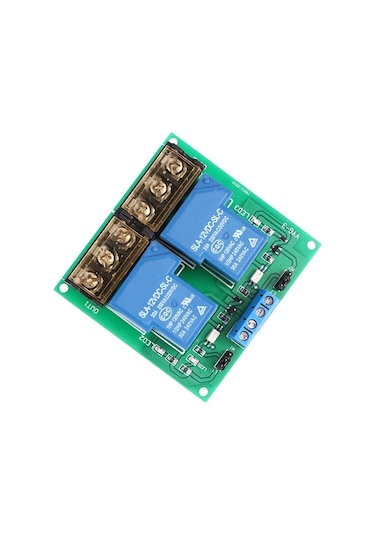 Besthome1 2 Kanallı 12v Dc Optokuplör İzolasyonlu Röle Modülü, 30a Kapasite Yüksek/düşük Tetikleme