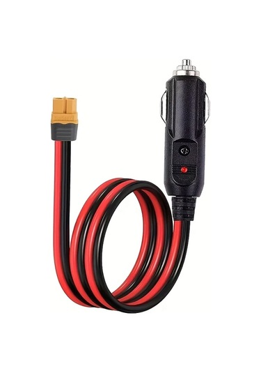 Motion003 3m Xt60h-f Xt60lı Çakmaklık Araba Işık Fiş Adaptör Kablosu 12v-24v Led Işık