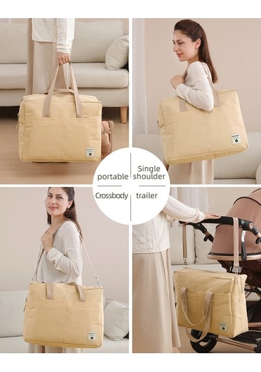 Novahub Moveevo Insular Ma1011 Bebek Çantası, 12 Cep, Yumuşak, Hafif Ve Taşınabilir Haki