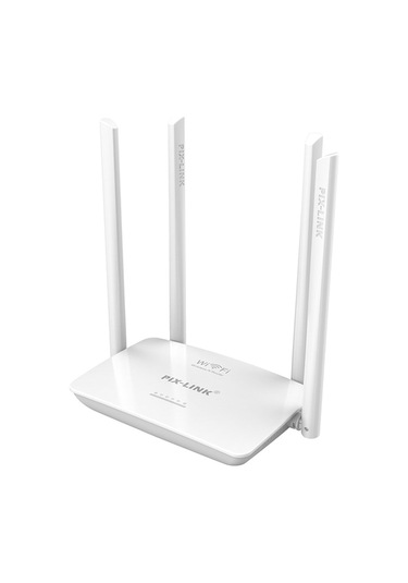 Lv-wr08 300mbps Wifi Router, 4 Antenli Ev Kullanımı, Wpa/wpa2 Şifreleme, Beyaz, Avrupa Uyumlu