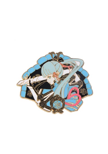 Oyun Genshin Etki Emaye Pim Anime Wendi Zhongli Keqing Tartaglia Hu Tao Kamisato Ayaka Kamisato Ayaka Çok Renkli