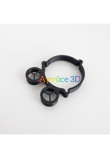 Dji Osmo Action 4 Rüzgar Sesi Azaltıcı Aparat, Siyah Renk