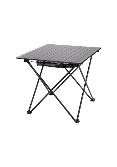 Funky Chaırs Black Katlanabilir Kamp Masası Büyük 71 X 68 X 62cm Siyah