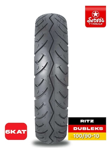 100/90-10 6pr Tubelles Dış Lastik Rıtz Servis-3740