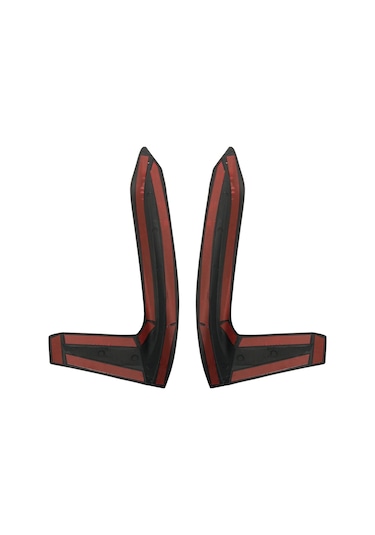 GP Kompozit  Honda Forza 250 2023-2025 Uyumlu Üst Bacak Koruma Siyah