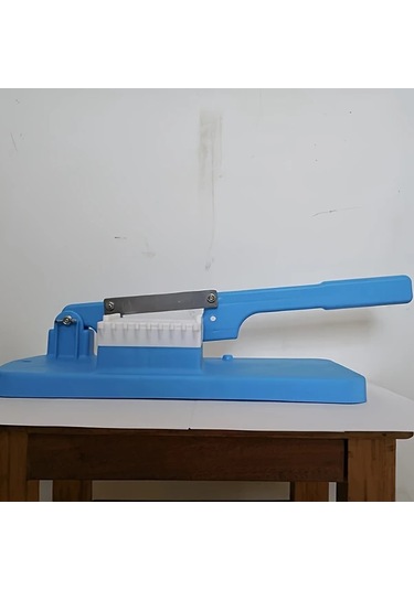 Honeybeeshop 1pc Manuel Gıda Dilme Makinesi Cutter Çok Amaçlı Kolay Kurulum Dondurulmuş Et Patates Muz Elma Ev Mutfağı İçin Ergonomik Sağlam Tasarım 1 Parça