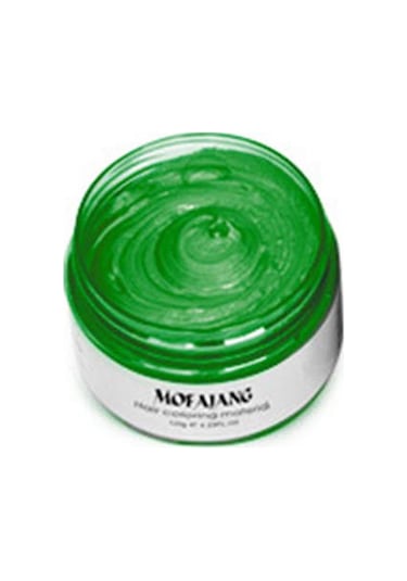 Mofajang Saç Rengi Balmumu Geçici Saç Boyası U-nisex Yeşil