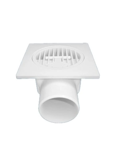 Gama 15x15 Yer Süzgeci Q70 Yandan Çıkışlı