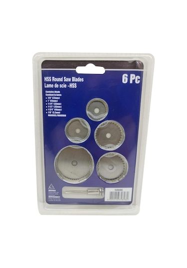 Bn5 6 Parça Dremel Gravür Uç Takım Daire Testere Hss Kesici Disk